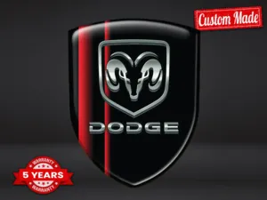 Dodge Adesivi Paraurti Auto su Misura Stile Lusso Premium